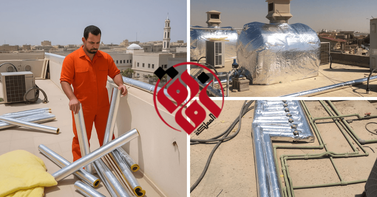 أفاق افضل شركة عزل مواسير