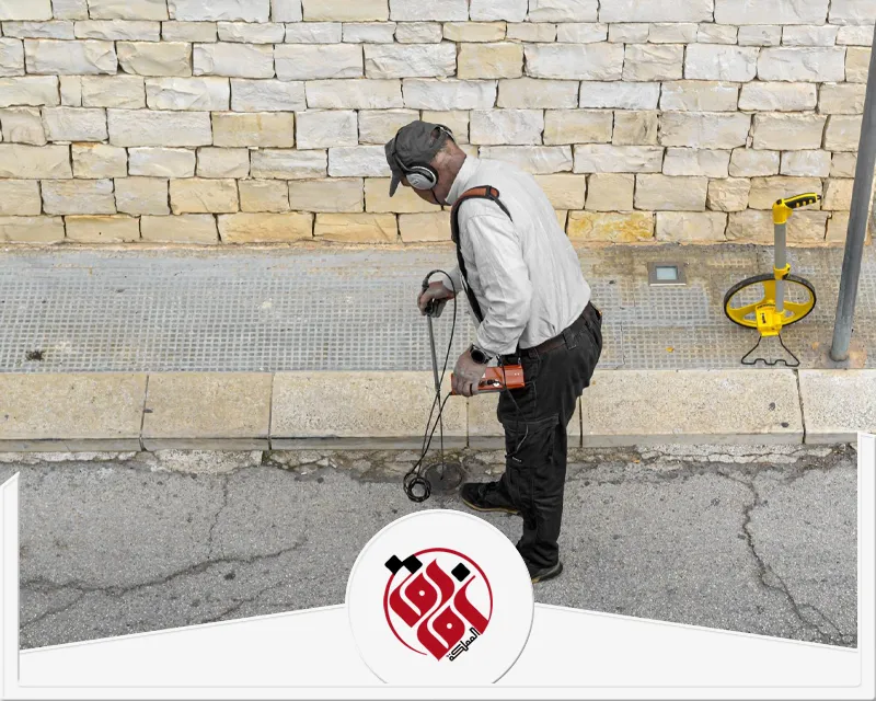 شركة فحص تسربات المياه بالاحساء 0559915333 افاق المملكة فحص تسربات المياه في الأرضيات الخارجية باستخدام جهاز كشف أرضي لتحديد مكان التسريب بدقة بدون تكسير