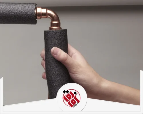 شركة عزل مواسير المياه بصفوى 0559915333 تغليف مواسير المياه تركيب عازل مواسير بصفوى حول الأكواع والوصلات بدقة تمنع الفاقد وتحسن كفاءة الخط